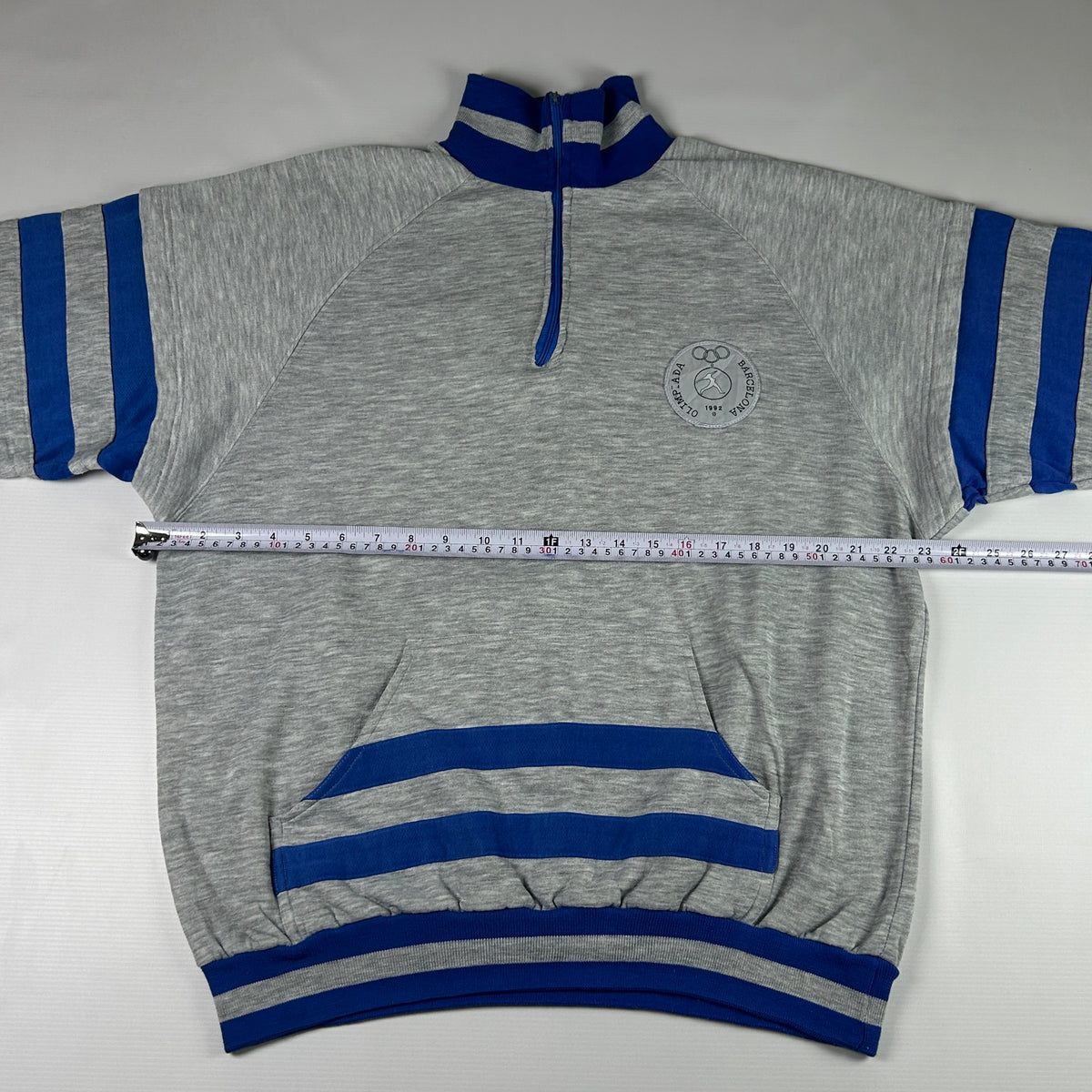 L - 1992 Olympic Olympiada Barcelona Half-Zip Track Jacket
