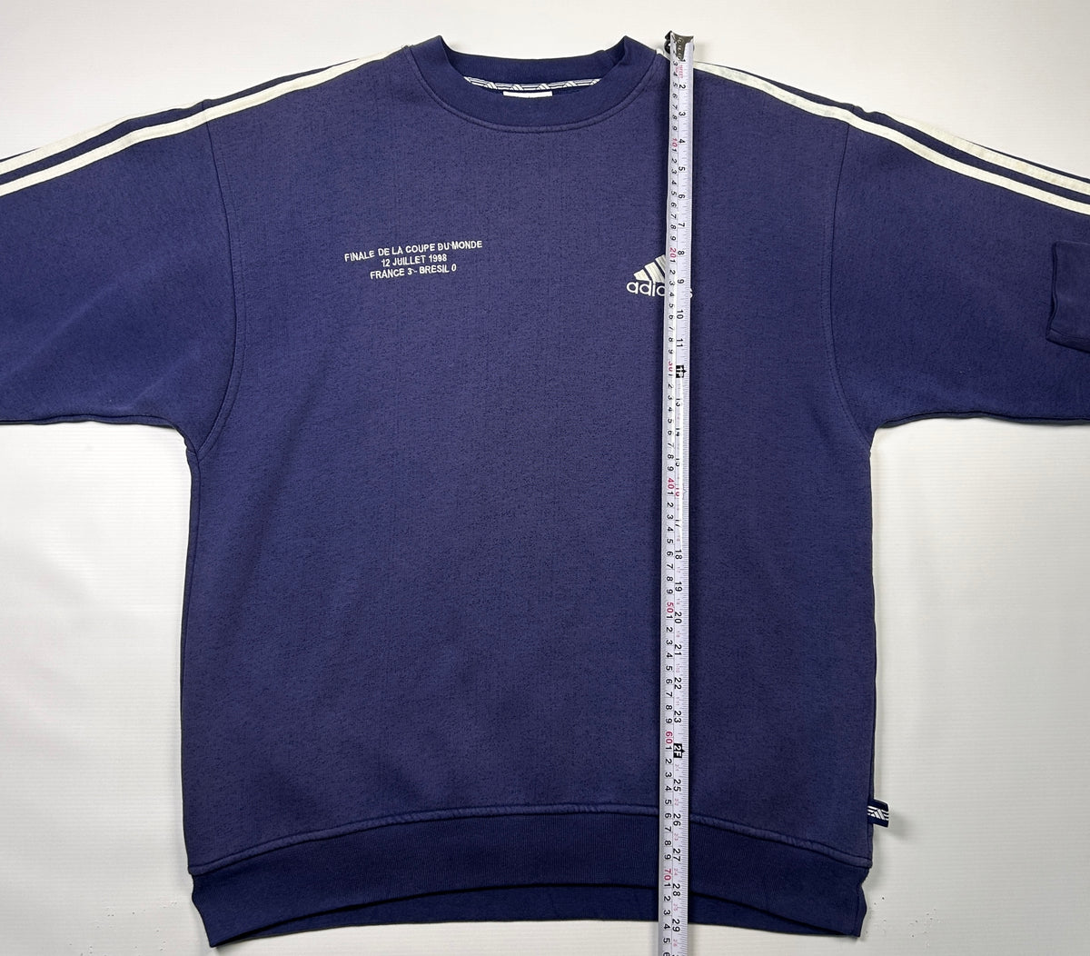 L - Vintage Adidas France 1998 World Cup Sweatshirt