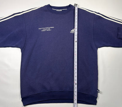 L - Vintage Adidas France 1998 World Cup Sweatshirt