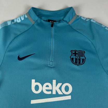 XS - 2019-202 Nike FC Barcelona Dri-FIT 1/4 Zip Training Top