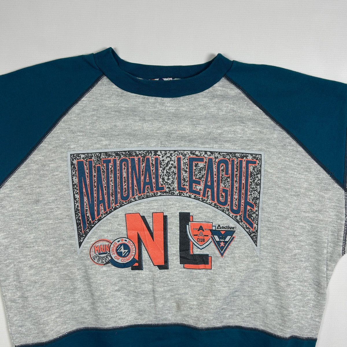 M - Vintage 1990's Activa National League Graphic Sweatshirt