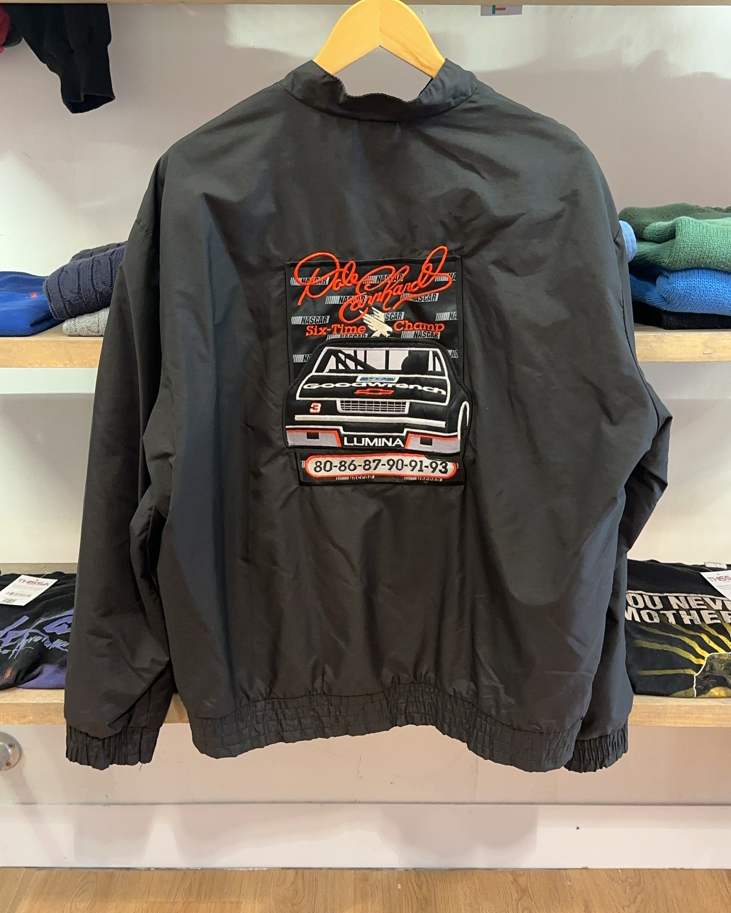 S - Vintage 1990's American Made Sportswear Snap-on Tools Dale Earnhart Nascar Jacket