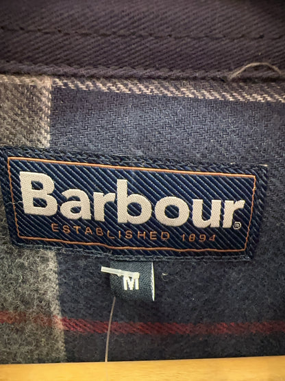 M - Barbour Plaid Button-Up Shirt