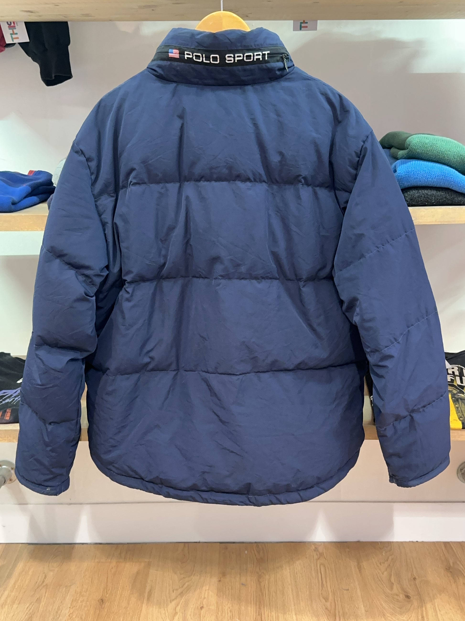 L - Vintage 1990's Polo Sport Ralph Lauren Puffer Jacket