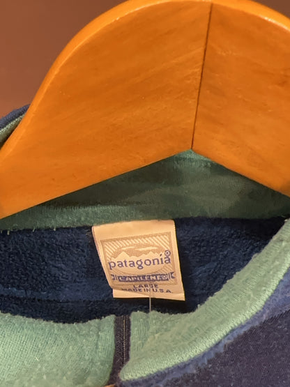 L - Vintage 1990's Patagonia Capilene Quarterzip