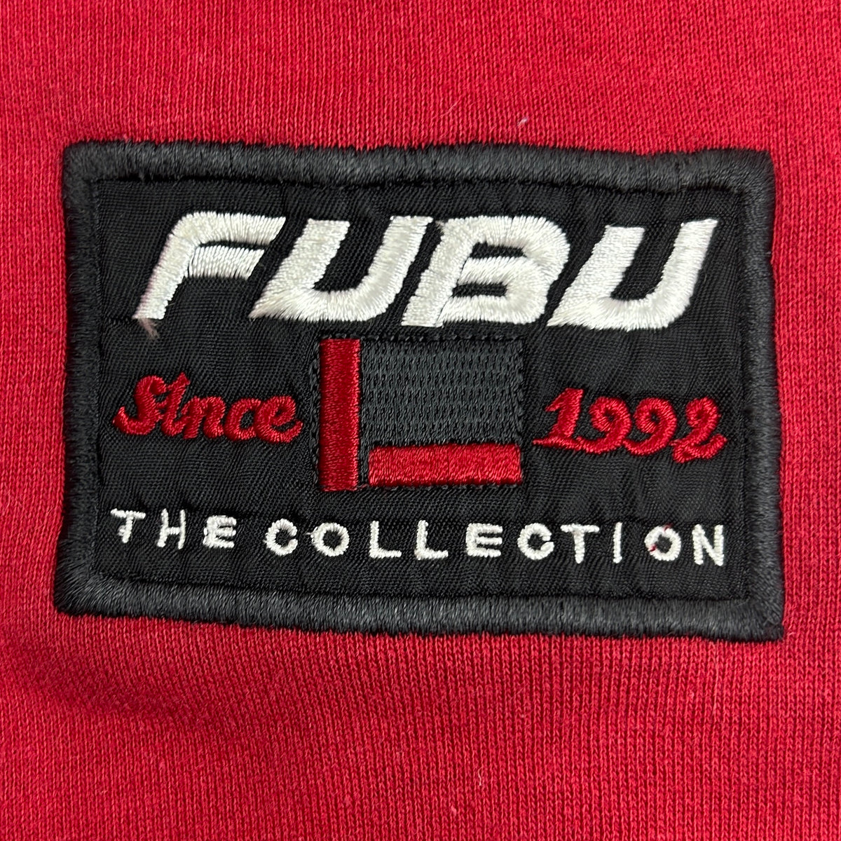 XXS - Vintage 2000's Red FUBU 05 Zip-Up Hoodie