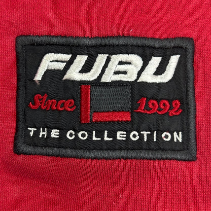 XXS - Vintage 2000's Red FUBU 05 Zip-Up Hoodie