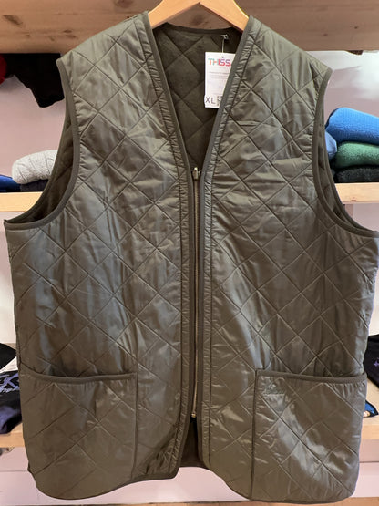 XL - Barbour Reversible Quilted Zip-Up Vest