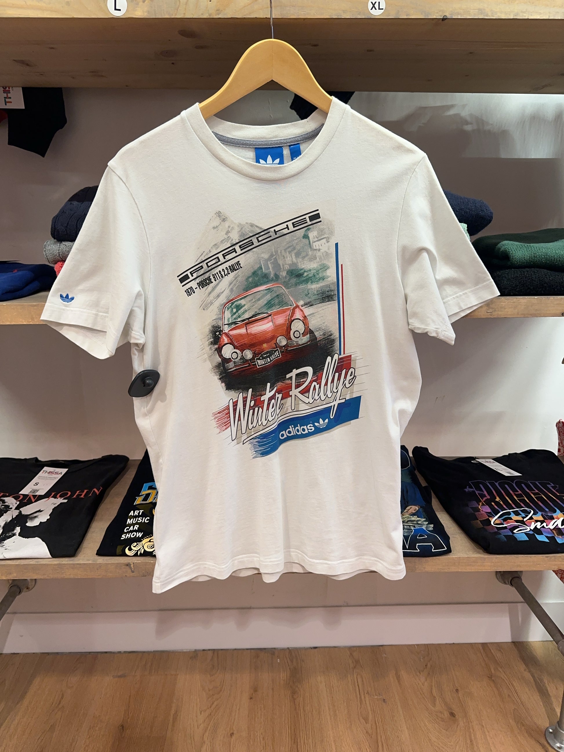 Adidas Originals Porsche Winter Rallye Graphic T-Shirt