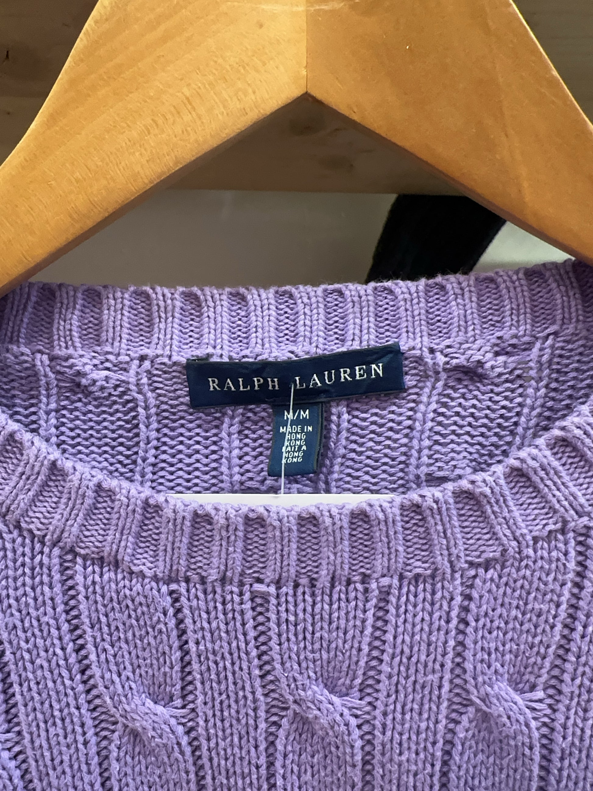 Ralph Lauren Cable Knit - M