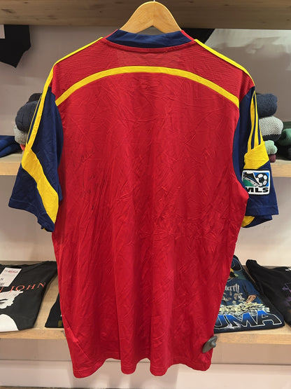 2014-2015 Adidas Real Salt Lake MLS Squad Signed Football Jersey XL