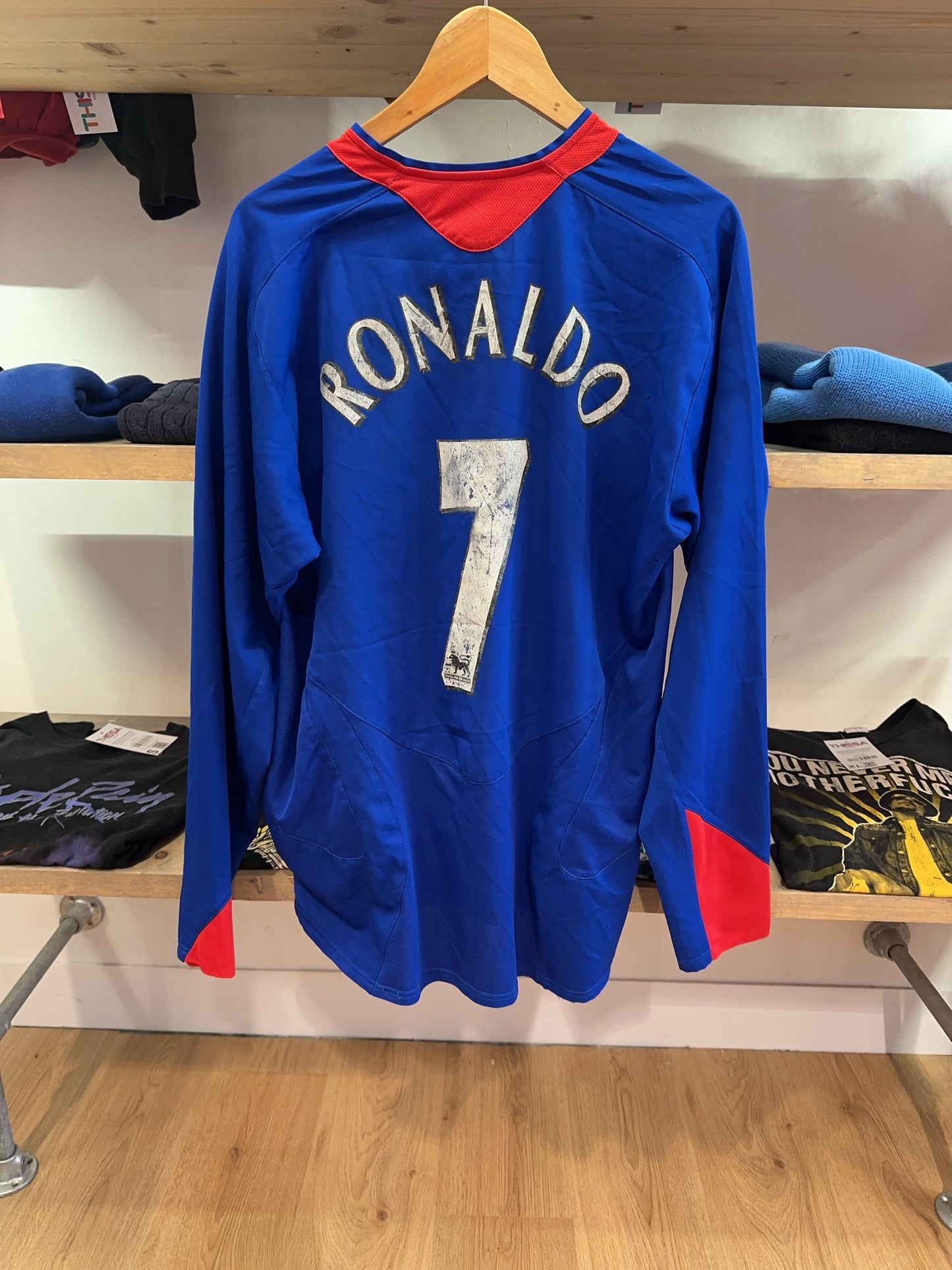 L - 2005-06 Manchester United Nike Away Football Shirt Cristiano Ronaldo 7