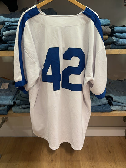XXL - Los Angeles #42 Authentic MLB Baseball Jersey