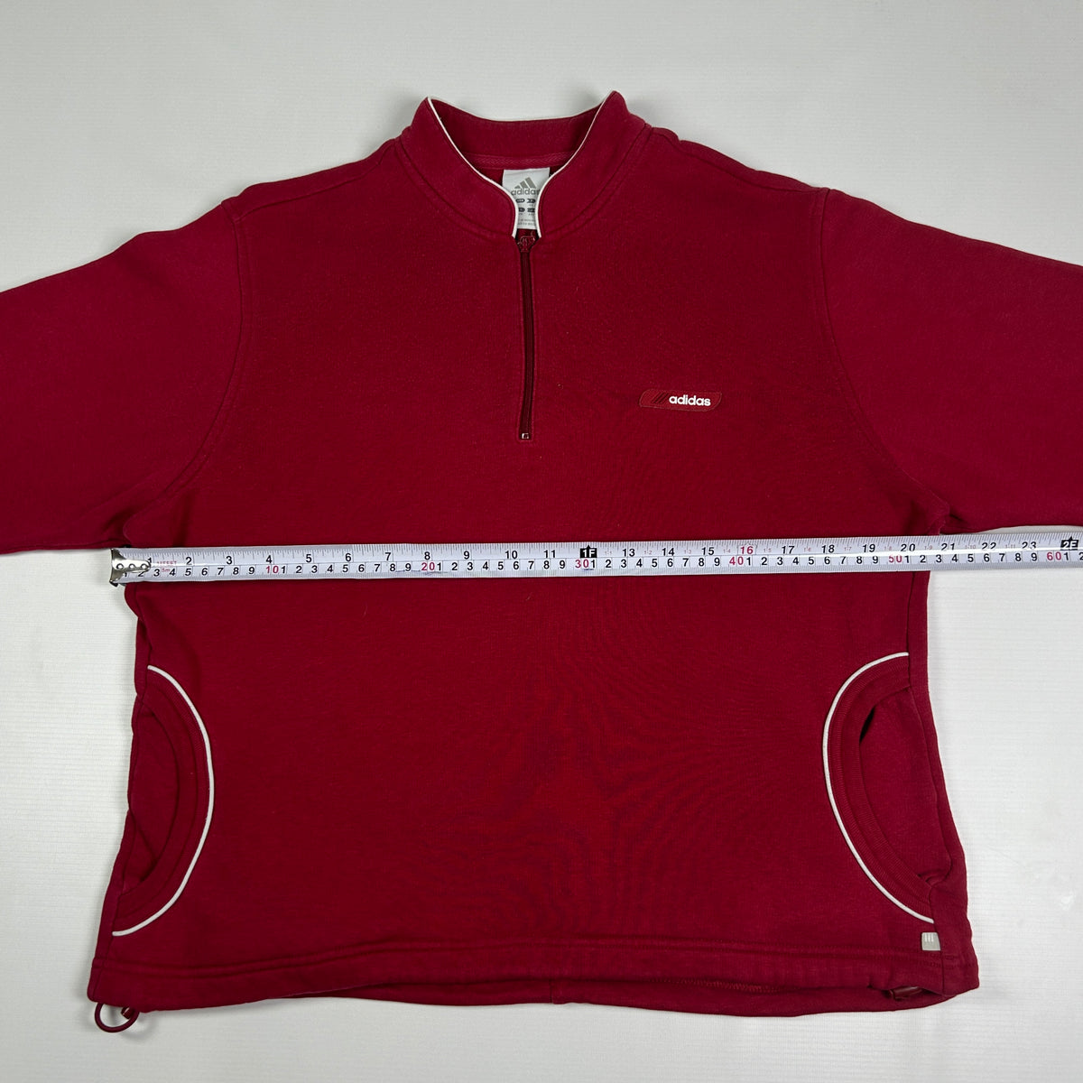 XXS - Vintage 2000's Adidas Quarterzip