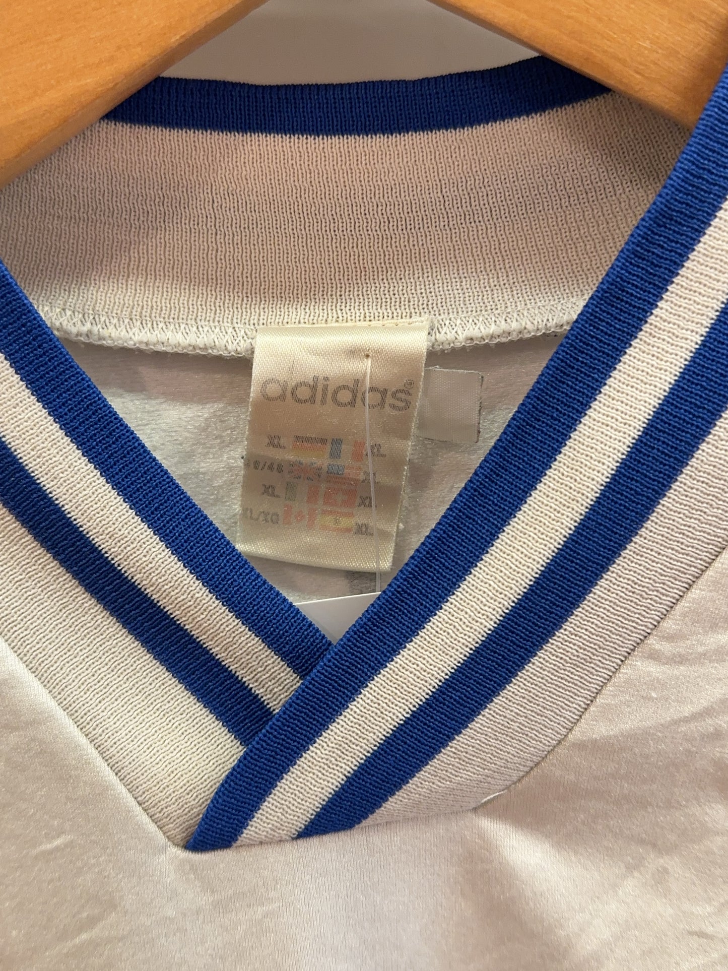 1990's FC Carl Zeiss Jena Adidas Away Football Shirt 7 - XL