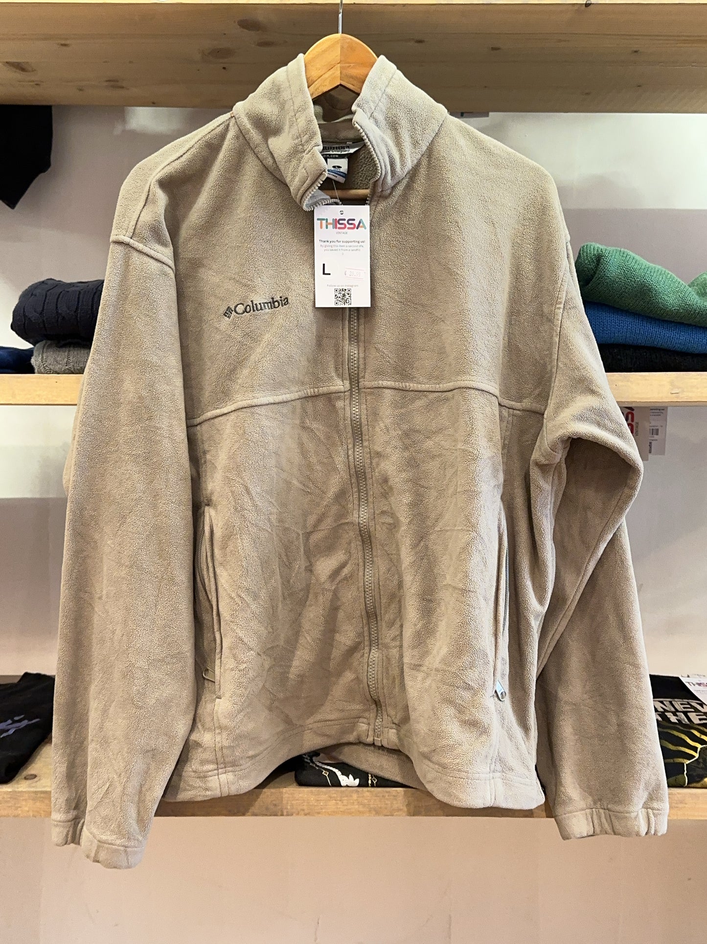 L - Vintage Columbia Fleece Jacket