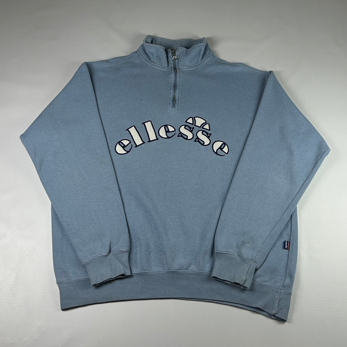 L - Vintage 1990's Ellesse Quarterzip