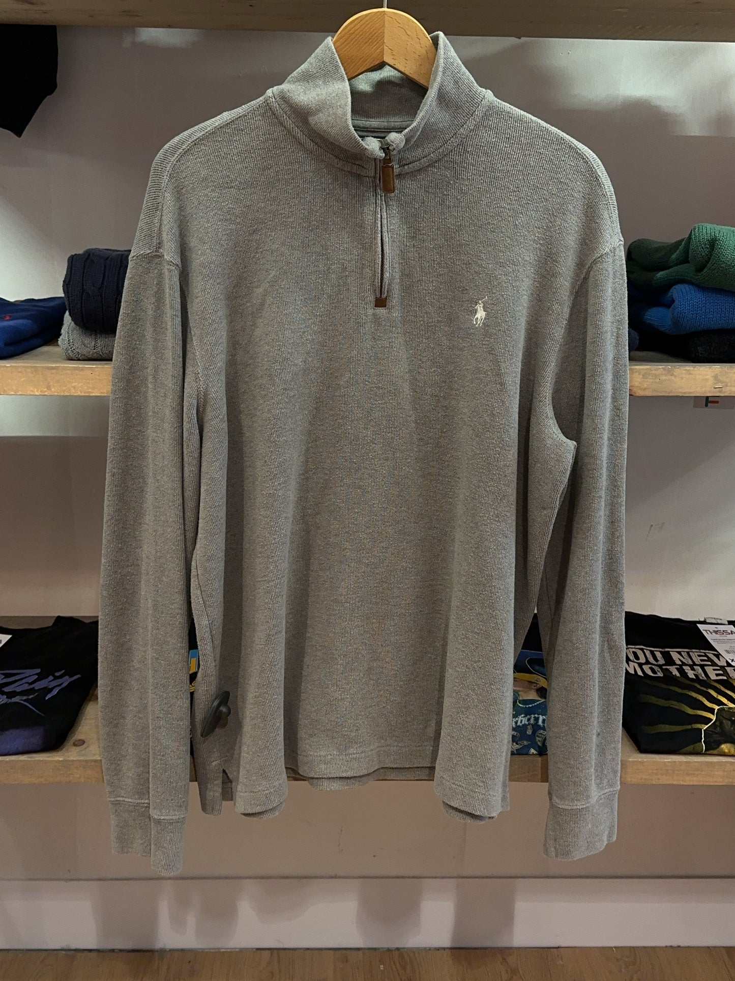 L - Ralph Lauren Quarterzip