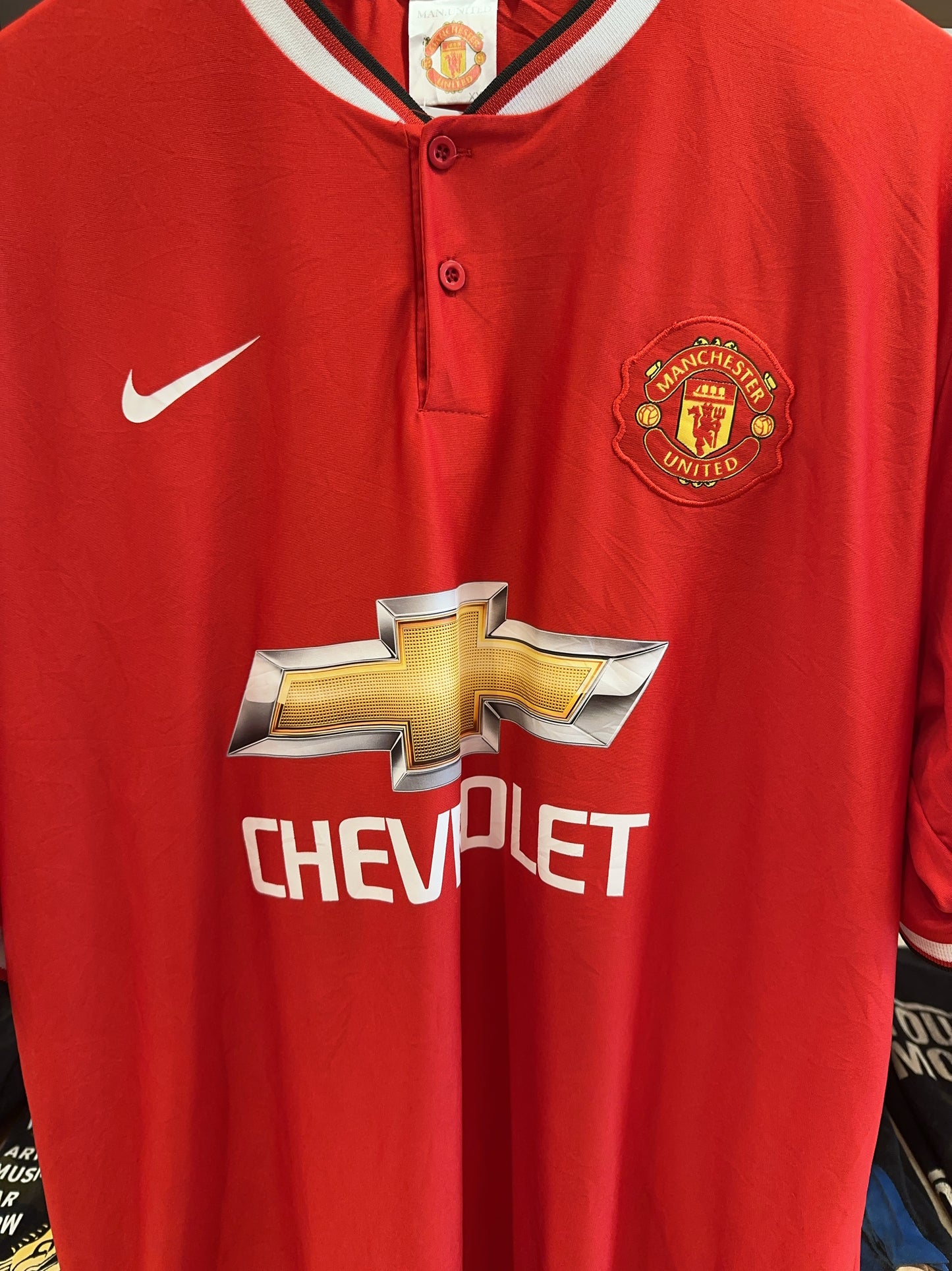 XXL - 2014-2015 Manchester United Nike Home Football Shirt Robin van Persie 20