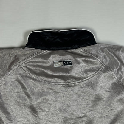 XL - Vintage 1990's Velvet Warm Up Track Nike Shirt