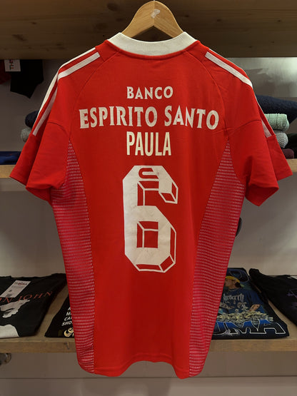 2002-2003 SL Benfica Adidas Home Football Shirt 6 - M