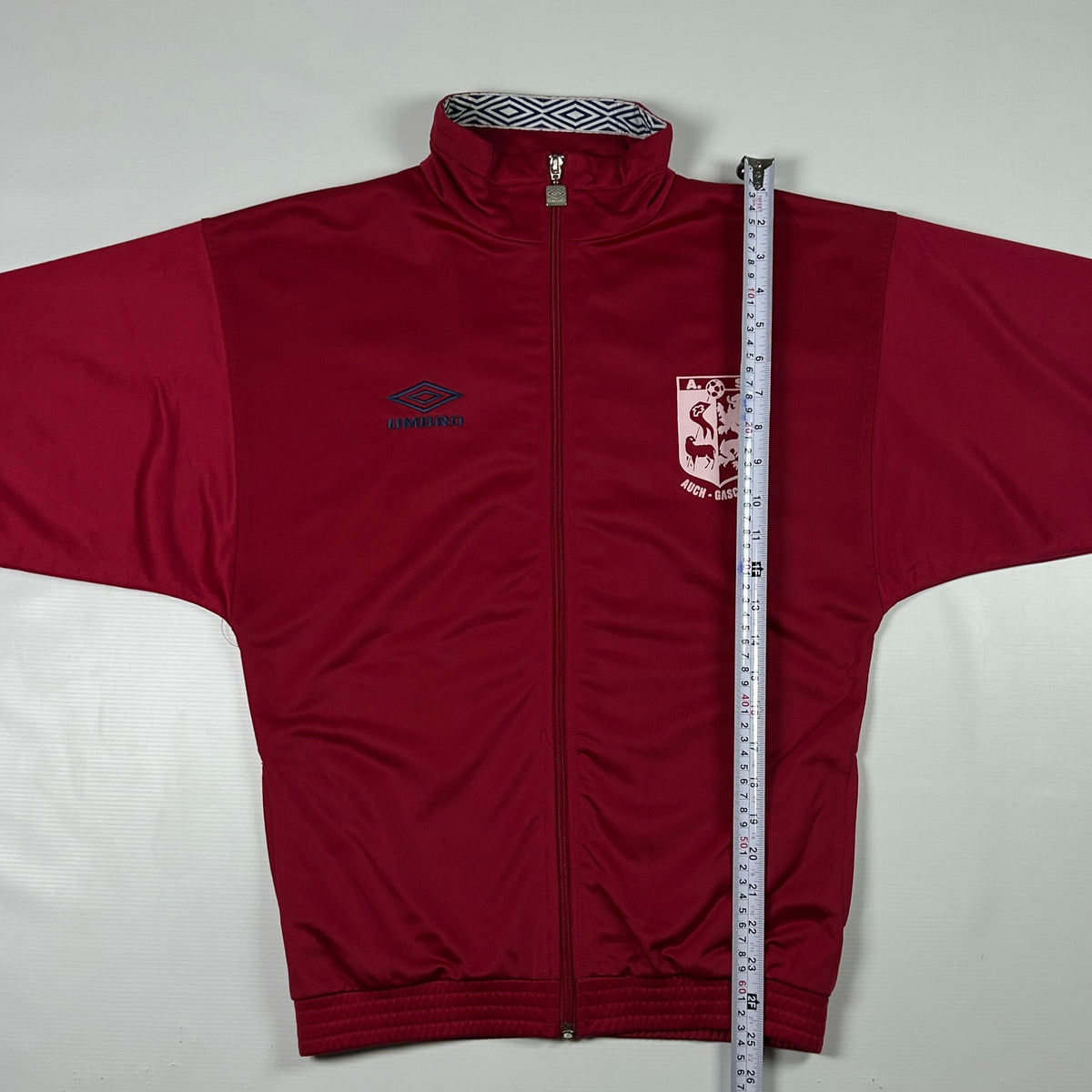 L - Umbro 1990's Auch-Gascogne Zip-Up Mammott Track Jacket