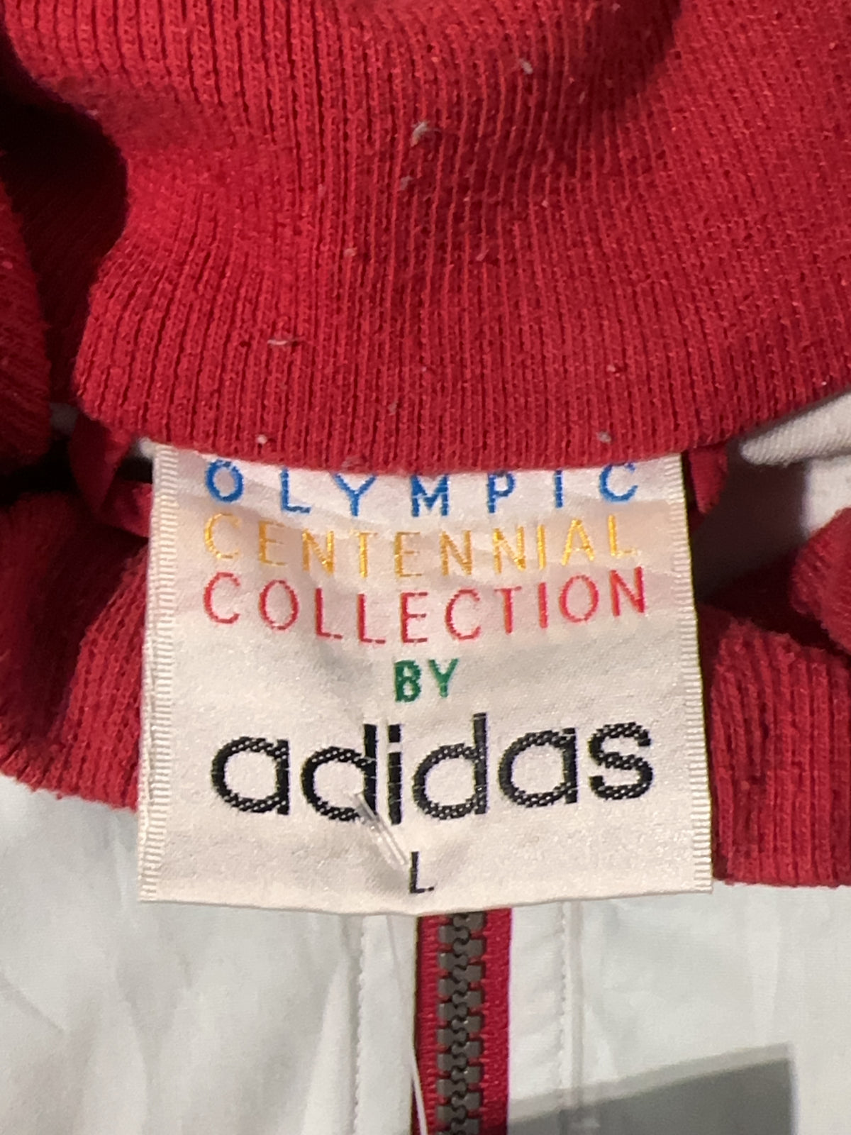L - Vintage 1990's Adidas Adidas Calgary 1988 XV Winter Olympic Games Jacket