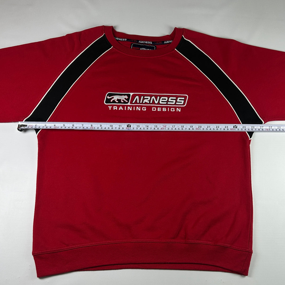 XL - Vintage 2000's Airness Training Design Red Sweatshirt