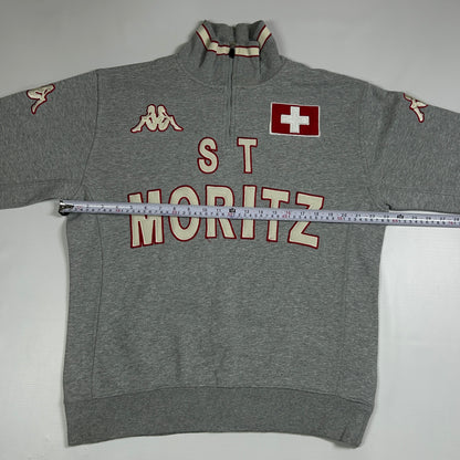 L - Vintage 1990's St. Moritz Kappa Quarterzip Sweatshirt