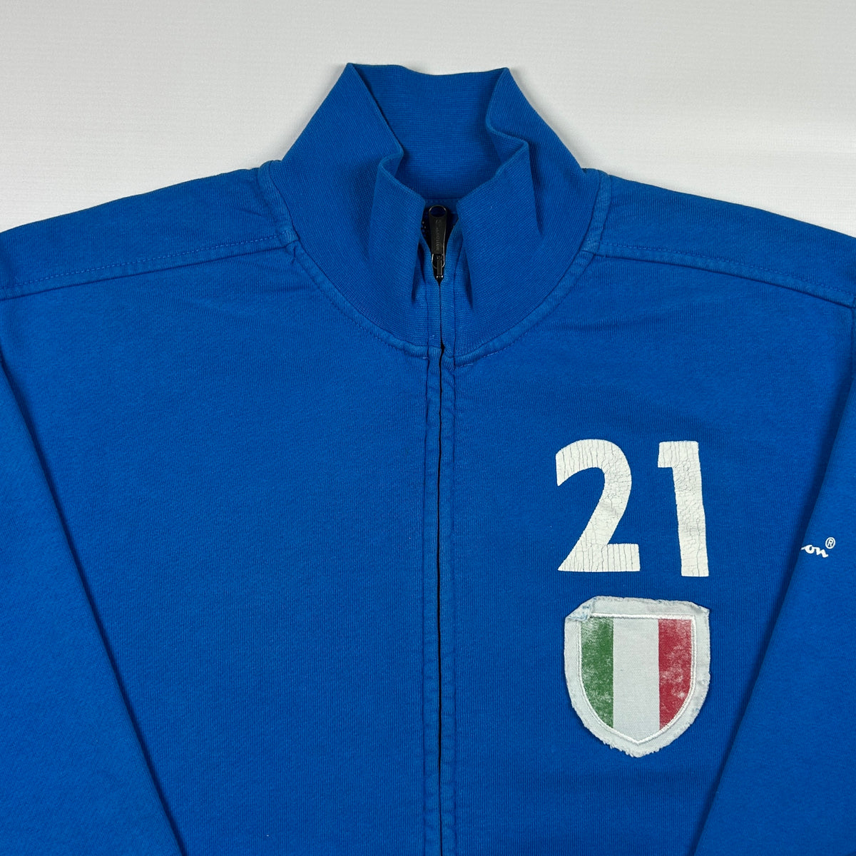 L - 1990's Italy Champion 21 Zip-Up Track Jacket