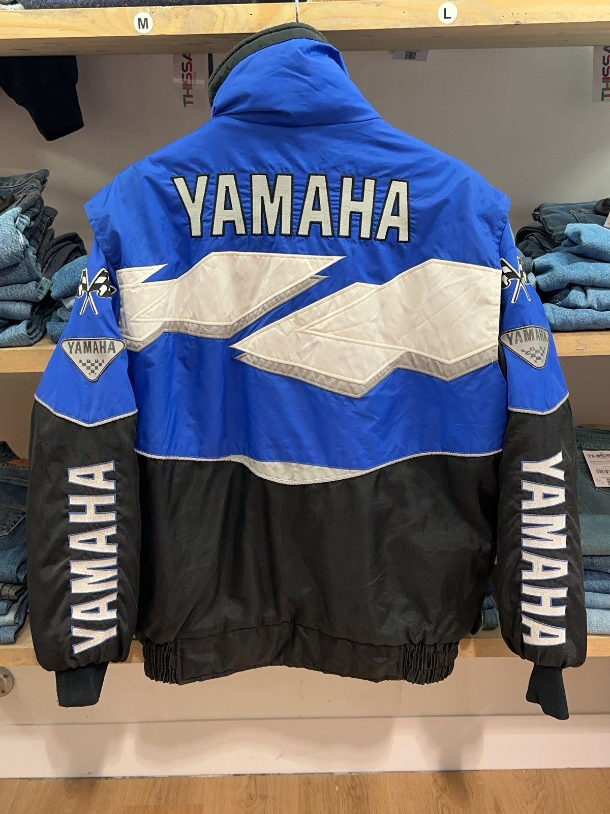 M - Vintage 1990's Racing Yamaha Jacket