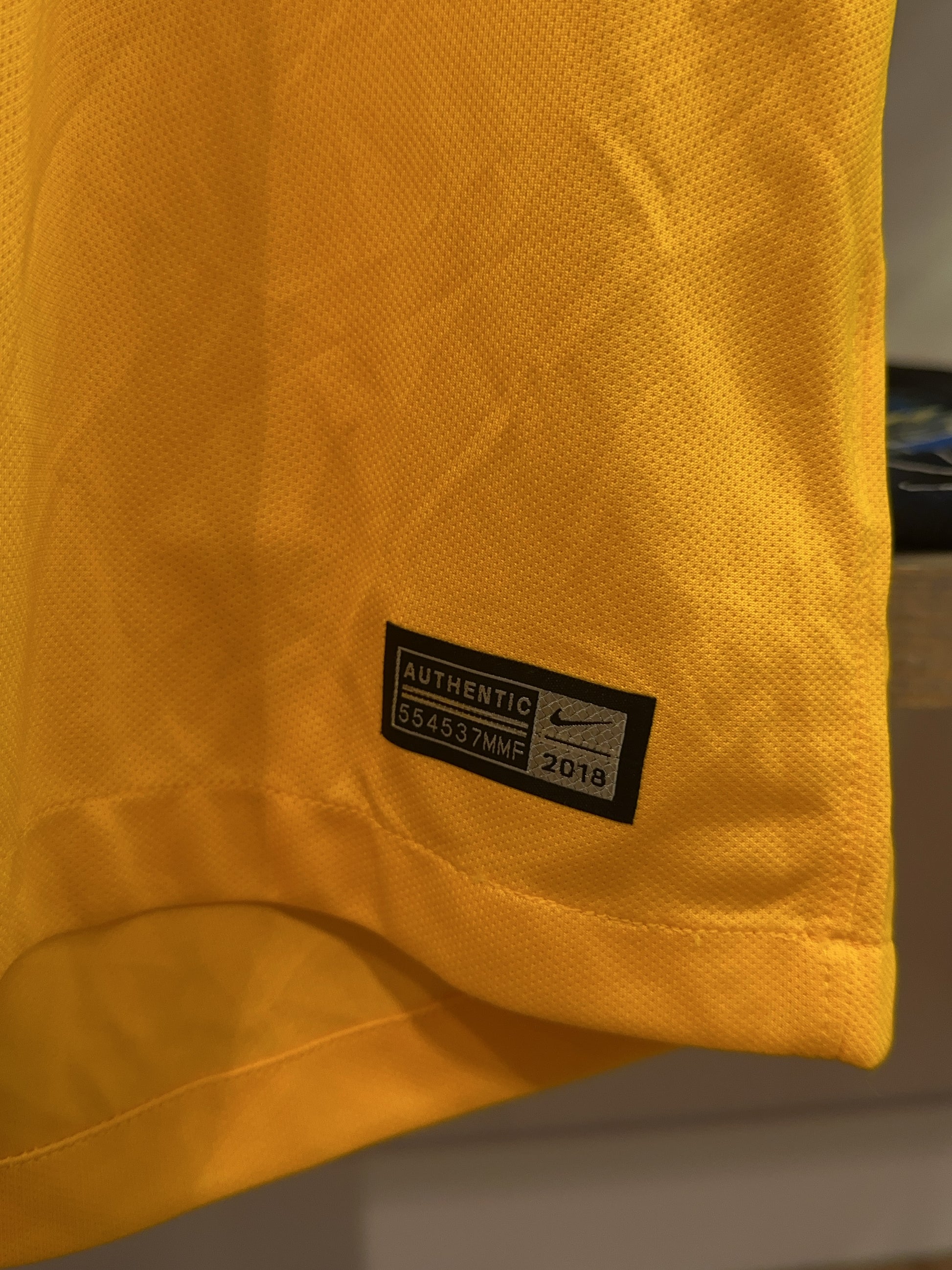 2018 Australia Nike Home Football Shirt - XL