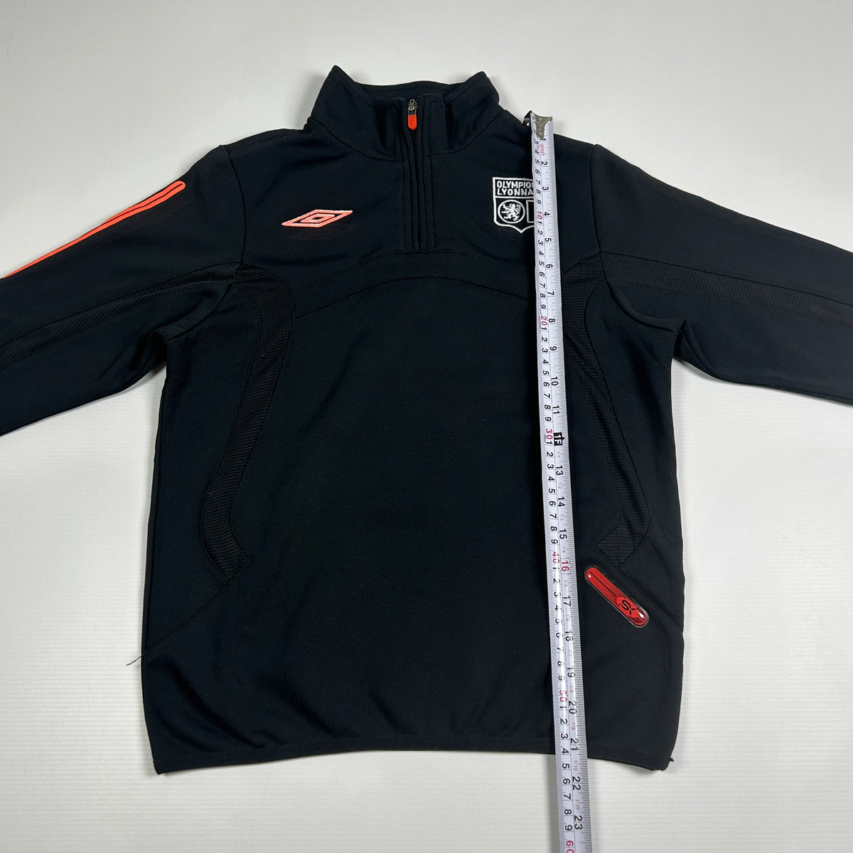 XXS - 2009-2010 Olympique Lyonnais Umbro Half-Zip Training Top