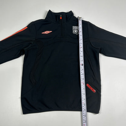 XXS - 2009-2010 Olympique Lyonnais Umbro Half-Zip Training Top