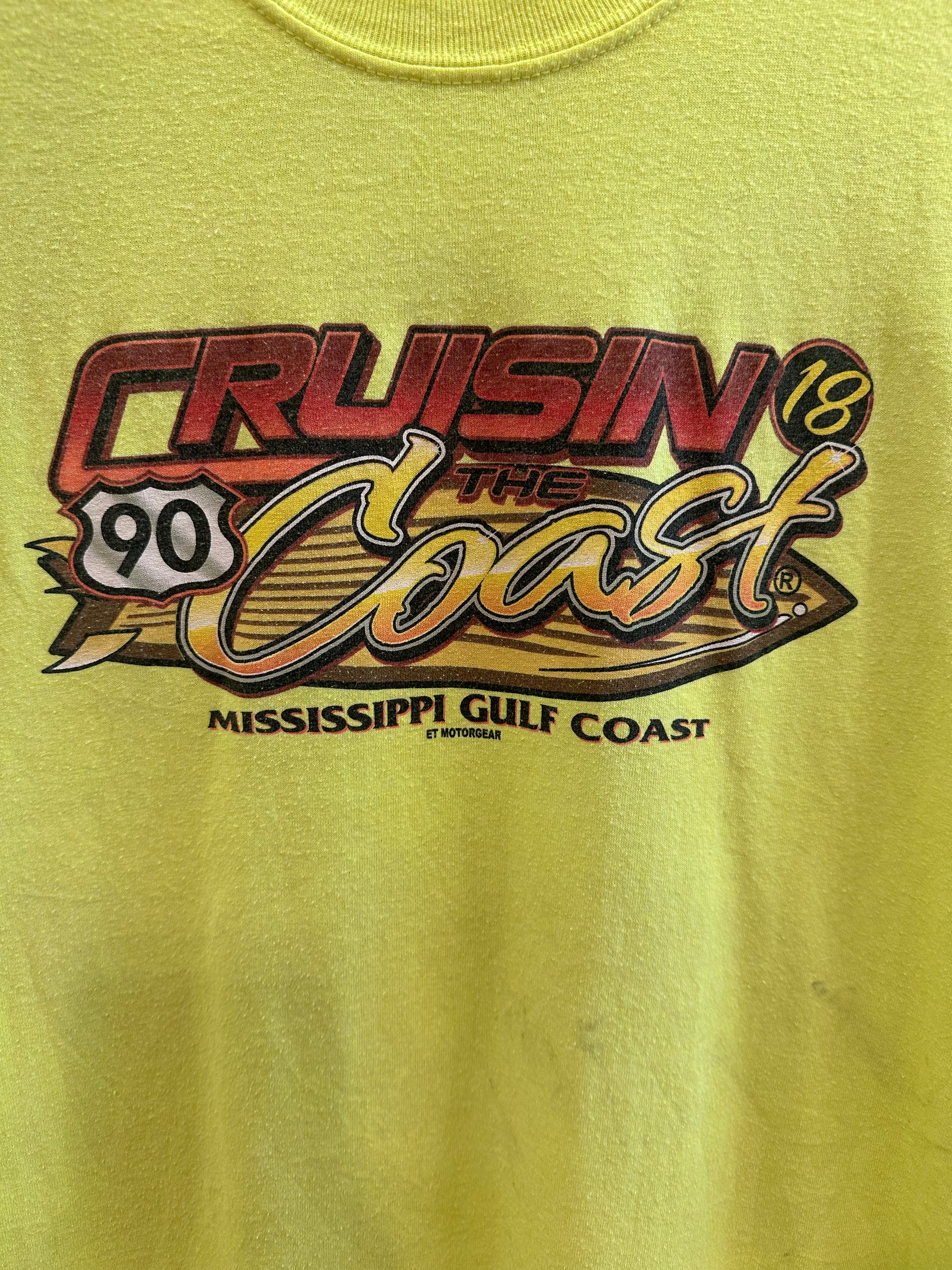 M - Cruisin the Coast Mississippi Gulf Coast Graphic T-Shirt