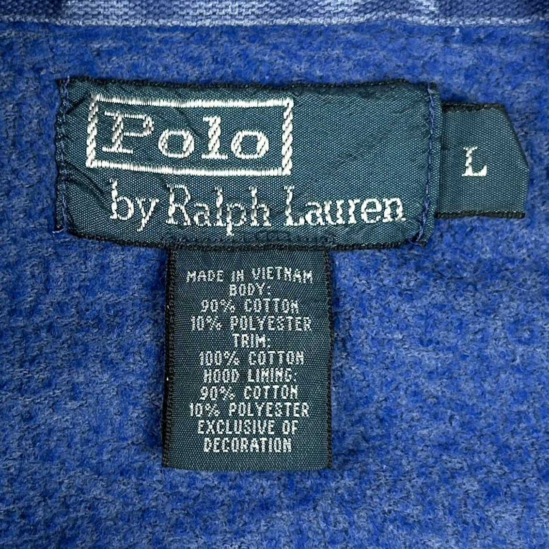 L - Ralph Lauren Full-zip Hoodie