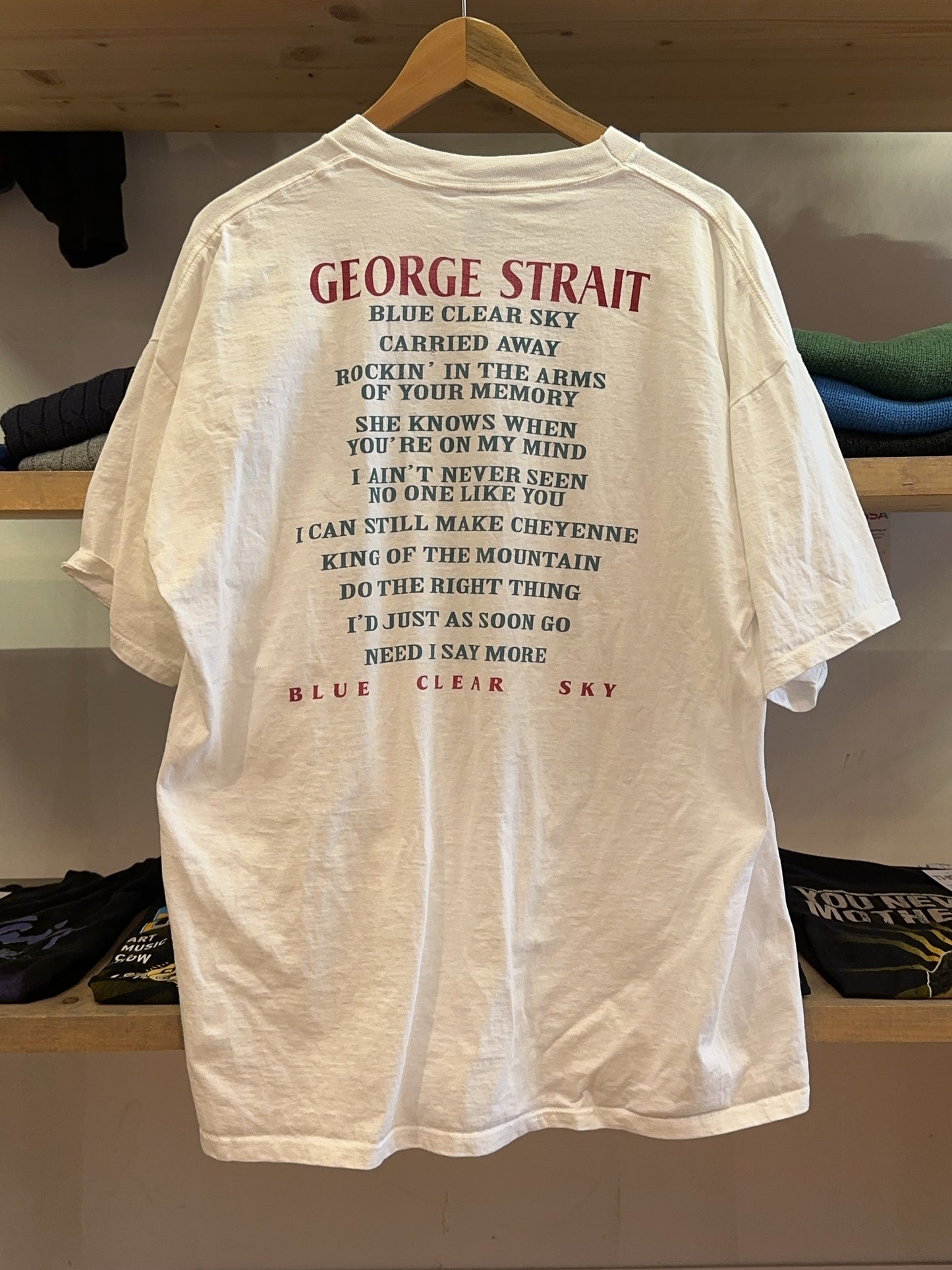XL - 1990's George Strait Band T-shirt