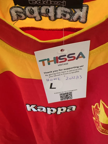 2012-2013 Selangor FA Kappa Home Football Shirt - L
