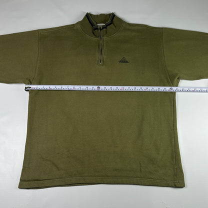 XL - Vintage 1990's Adidas Quarterzip