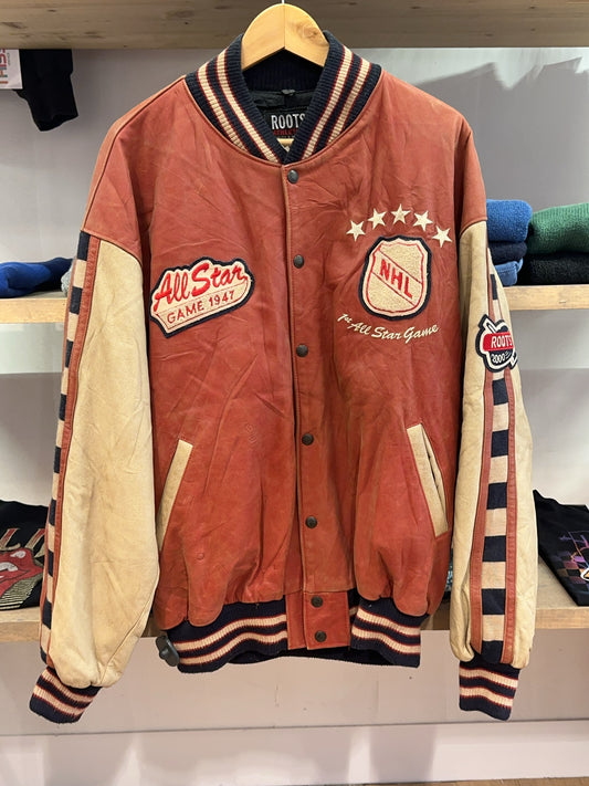 XXL - Vintage 1947 Roots 1st NHL All Star Game Jacket