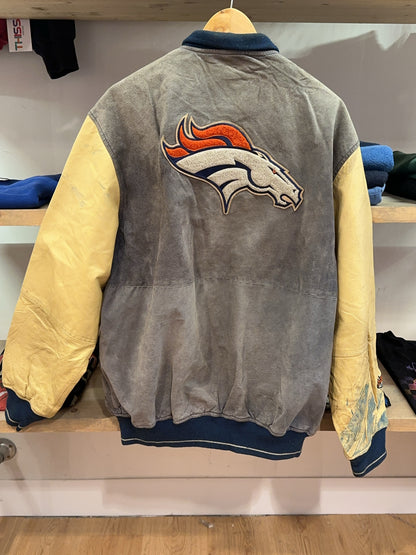 M - Vintage 1990's Denver Broncos NFL Jacket
