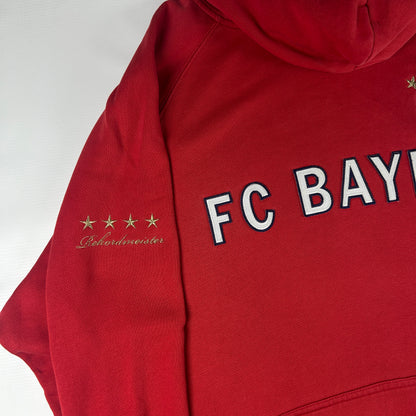 XL - 2000's FC Bayern Munich Red Pullover Hoodie
