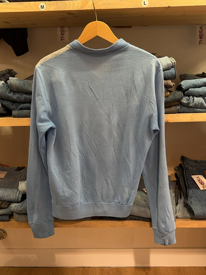 S - Vintage 1980's Adidas Greenwich Diamond Sweatshirt