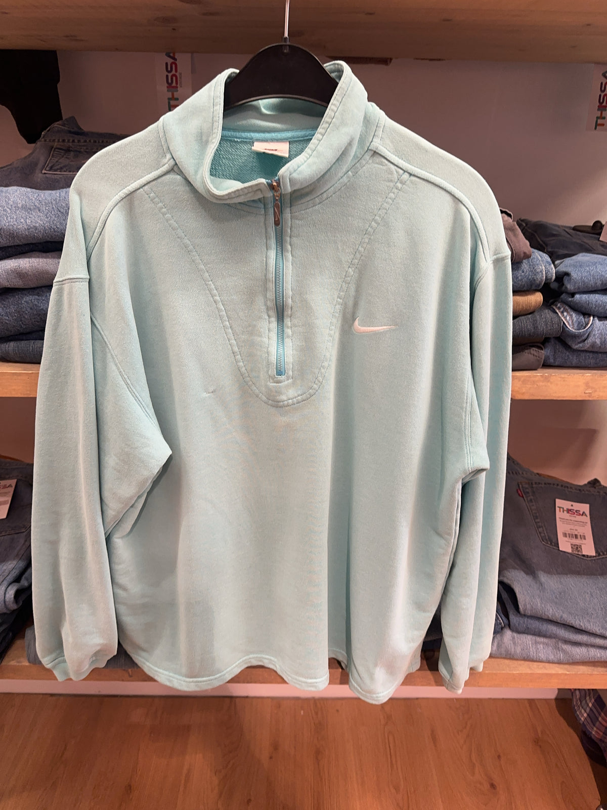 M - Vintage 1990's Nike Quarterzip