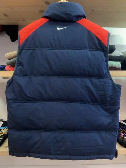 Vintage 1990's Nike Puffer Bodywarmer - XL