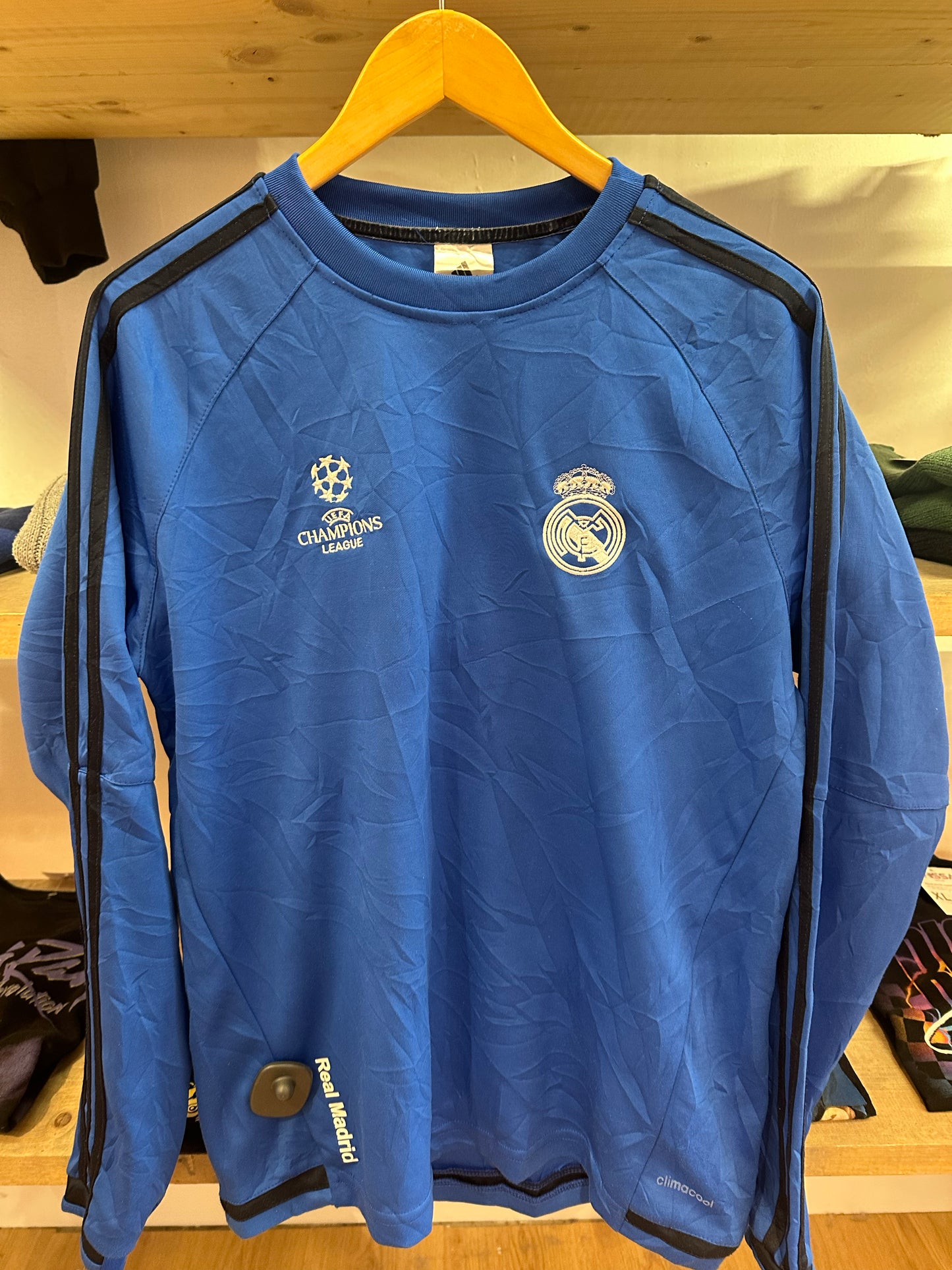 XXL - Real Madrid 2015 2016 Training Top Adidas Climacool UEFA Champions League Size