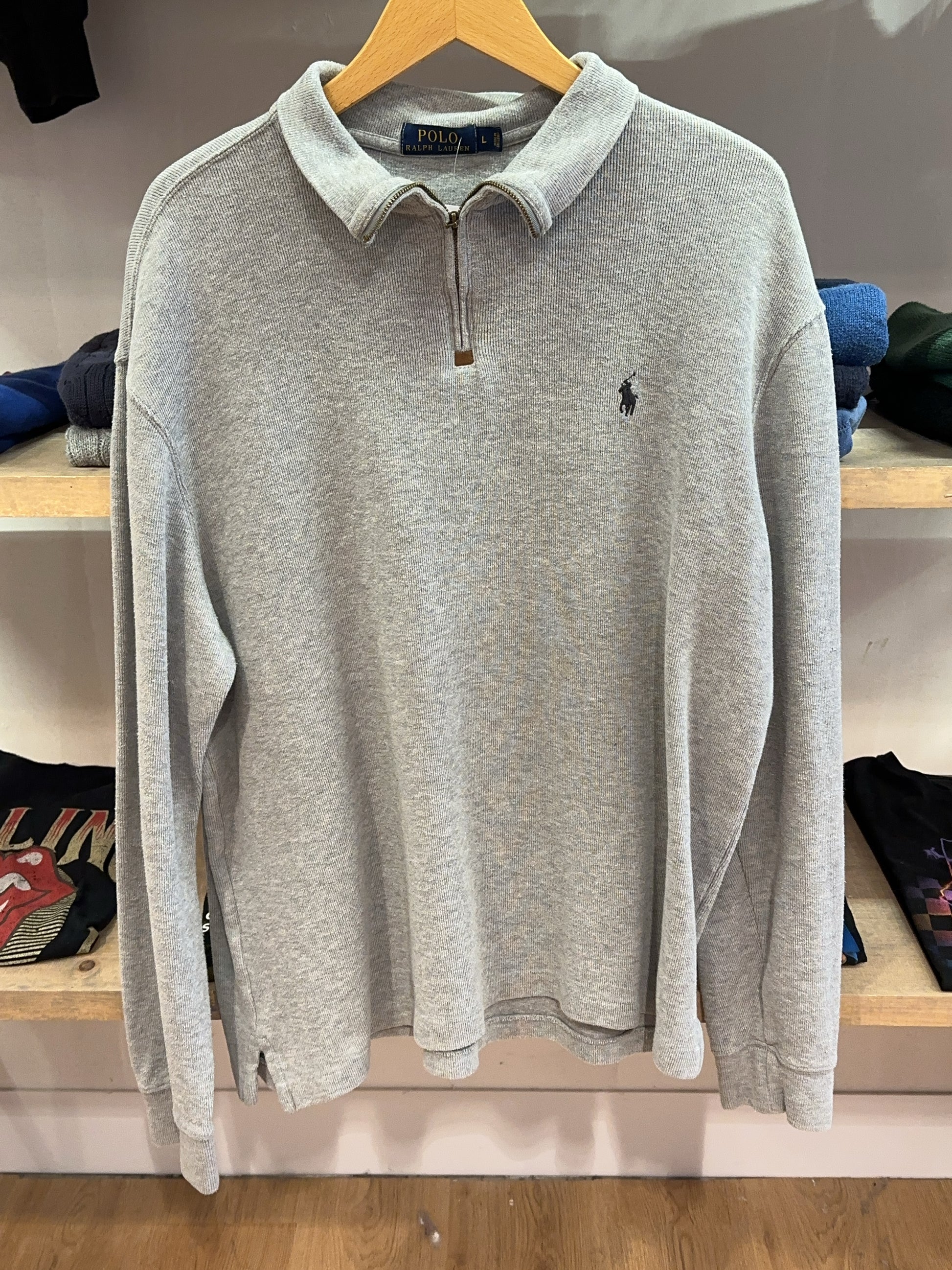 L - Ralph Lauren Quarterzip