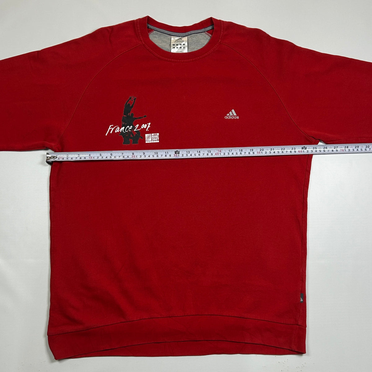 XL - Vintage 2000's Adidas France 2007 Rugby Sweatshirt