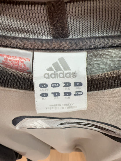 Adidas Two-Tone Logo Crewneck Sweatshirt - S