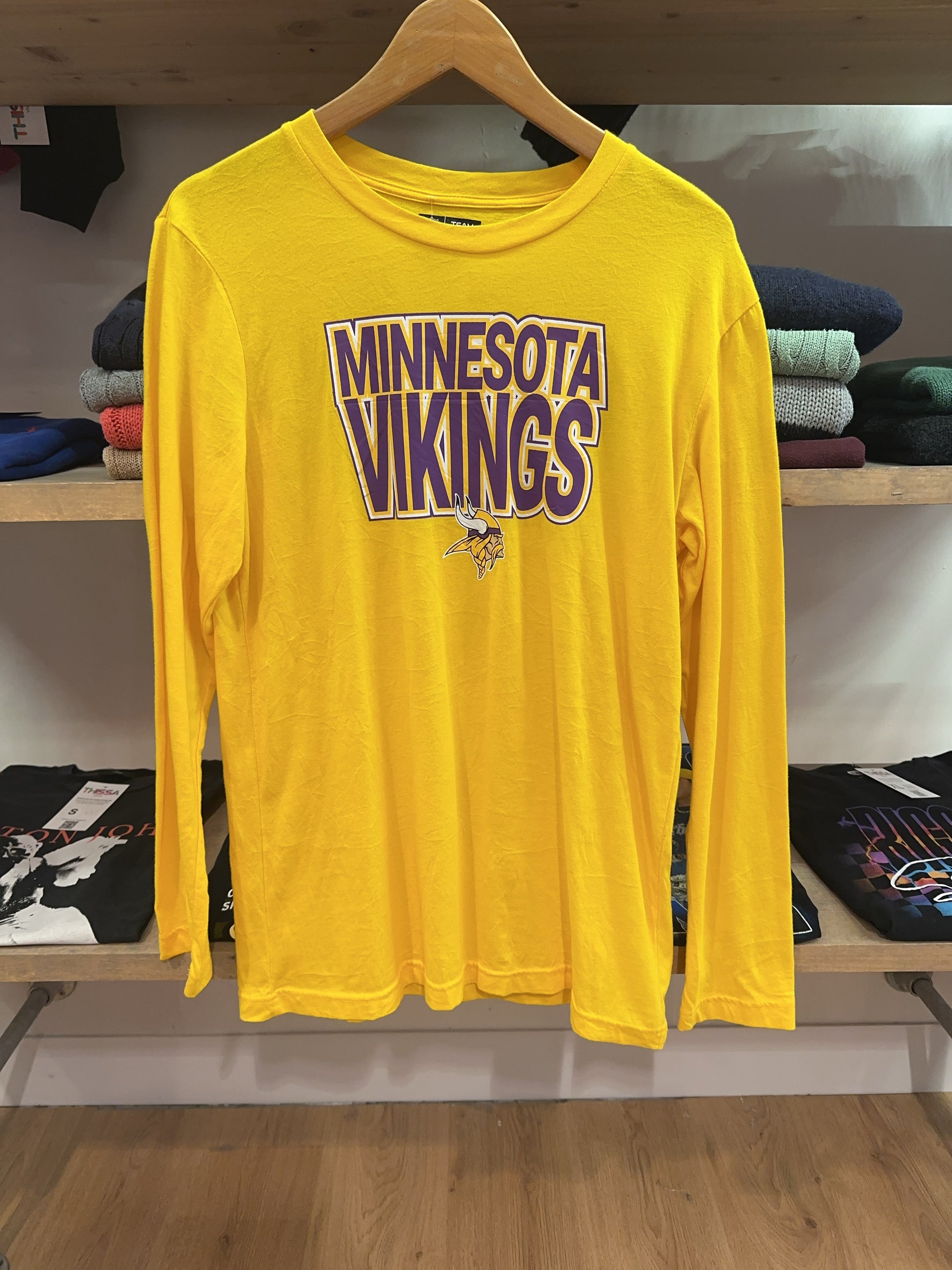Minnesota Vikings NFL Team Apparel Sleepwear Long Sleeve Tee